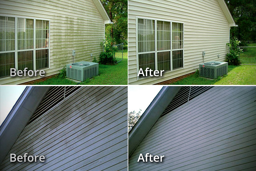 Boerne TX Hill Country Low Pressure Home Siding Washing